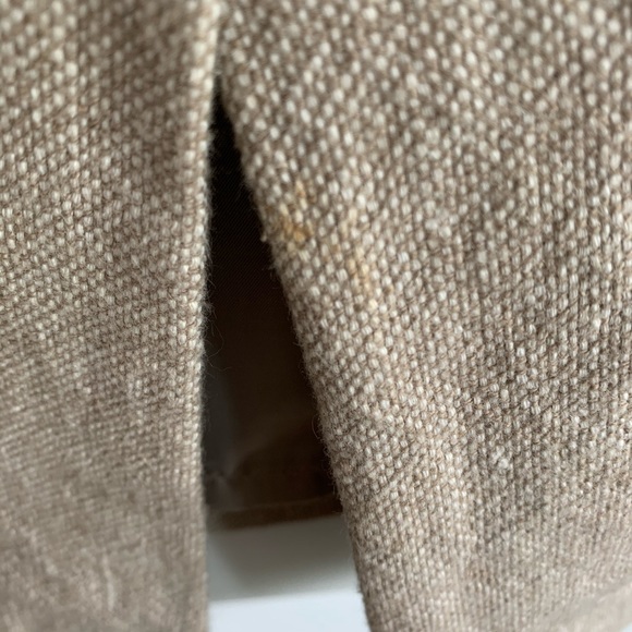 Tan & cream work skirt - Picture 3 of 4